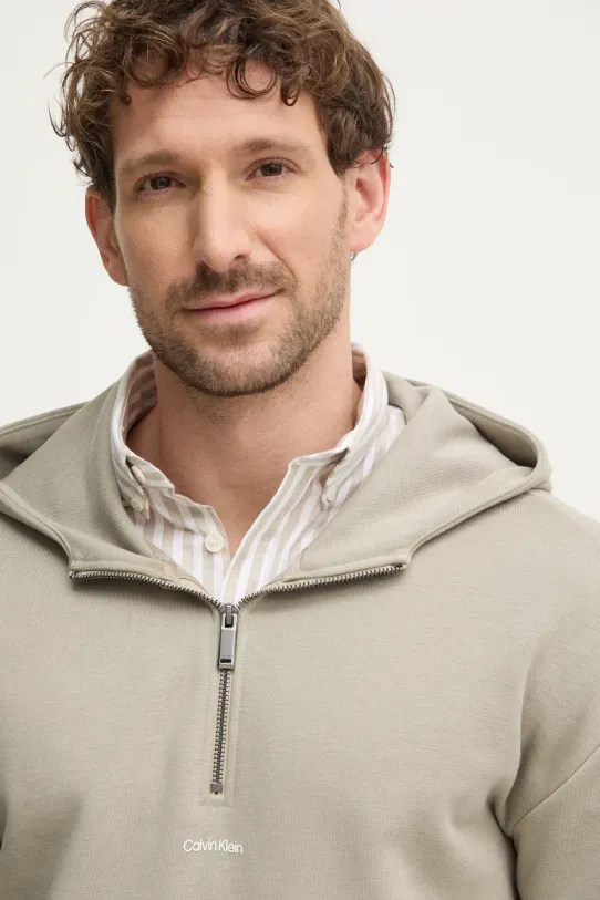 Calvin Klein bluza męska z kapturem gładka - obrazek 4
